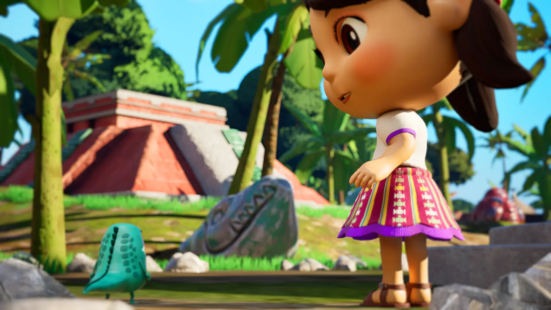 itza takalik abaj modelado 3d mayan maya olmecas chaac standing